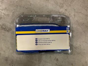 Oneway sleepkabel stretch, 2800 kg trekkracht, 3 m NIEUW