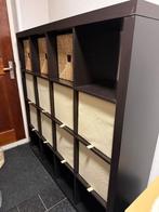 IKEA vakkenkast met dozen, Huis en Inrichting, Ophalen, Minder dan 50 cm, Gebruikt, 150 tot 200 cm