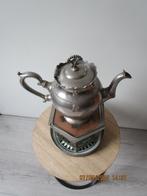 metalen theepotje en theelichtje, Antiek en Kunst, Ophalen of Verzenden