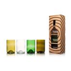 Rebottled Glazen Set - 4 Stuks, Ophalen of Verzenden, Nieuw