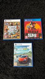 GTA V, Red Dead Redemption 2 & The Crew Motorfest, Avontuur en Actie, Vanaf 18 jaar, 1 speler, Ophalen of Verzenden
