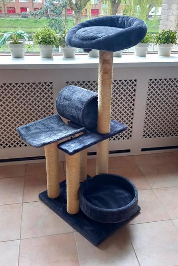 Stevig antraciet krabmeubel -veel ligplekjes - 50x66x113 cm beschikbaar voor biedingen