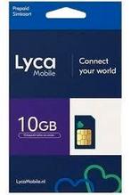 Te koop lyca simkaart 10 gb, Telecommunicatie, Ophalen of Verzenden, Nieuw