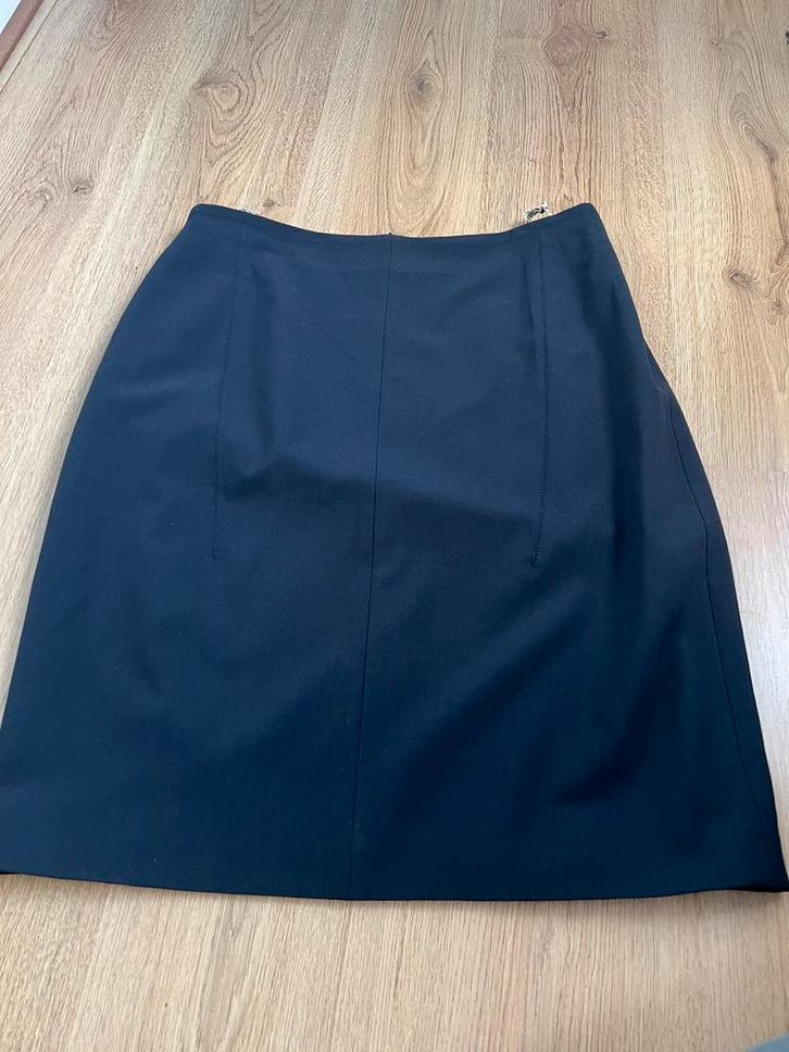 Copines donkerblauw net kokerrokje rokje 44 met wol wollen, Kleding | Dames, Rokken, Zo goed als nieuw, Maat 42/44 (L), Blauw