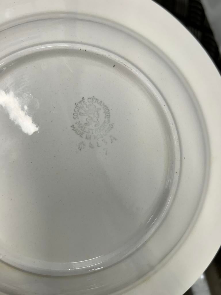 Vintage Boerenbont Borden - Set van Meerdere, Huis en Inrichting, Keuken | Servies, Gebruikt, Ophalen of Verzenden, Royal Sphinx