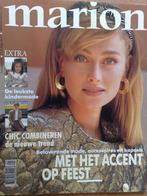 Marion zelfmaakmode november nr. 11 / 1991, Hobby en Vrije tijd, Kledingpatronen, Verzenden, Gebruikt, Vrouw, Marion
