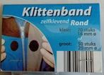 Te Koop: Nieuw zelfklevend klittenband, rond., Hobby en Vrije tijd, Naaien en Fournituren, Ophalen of Verzenden, Nieuw, Rits of Sluiting