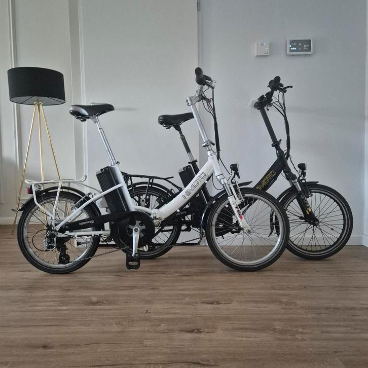 2x Nette Nimoto elektrische vouwfietsen 7V (20inch), Fietsen en Brommers, Fietsen | Vouwfietsen, Overige merken, 18 tot 20 inch