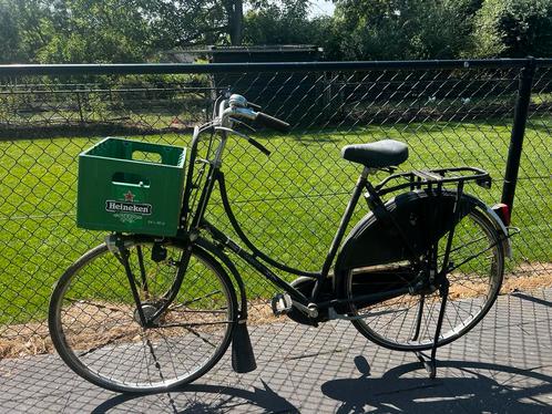 Oude gazelle fiets omafiets, Fietsen en Brommers, Fietsen | Dames | Omafietsen, Gebruikt, 56 cm of meer, Handrem, Versnellingen