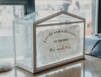Cardbox/kaartenbox voor bruiloft, Ophalen, Gebruikt, Versiering, Geboorte of Huwelijk