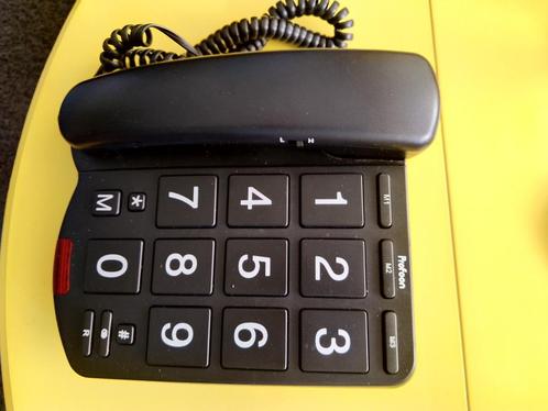Profoon TX-575 Bureautelefoon met grote toetsen, Telecommunicatie, Vaste telefoons | Niet Draadloos, Zo goed als nieuw, Ophalen of Verzenden