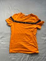 Calvin Klein oranje shirt maat S, Ophalen, Oranje, Zo goed als nieuw, Korte mouw