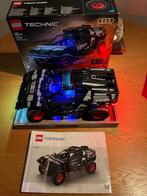 Lego Dakar Audi E-tron (RC App) 42160 plus verlichting!, Ophalen of Verzenden, Zo goed als nieuw, Complete set, Lego