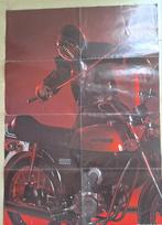 Grote poster Suzuki GS50 jaren 70, Ophalen of Verzenden, Gebruikt