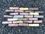 100 m2 oud gebakken 5 duimers waaltjes klinker waalformaat, Tuin en Terras, Tegels en Klinkers, Ophalen, Gebruikt, Keramiek, Klinkers