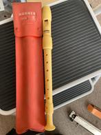 Hohner Sopraan Blokfluit 9516 met Etui - Zo Goed Als Nieuw, Ophalen of Verzenden, Zo goed als nieuw, Sopraan of Sopranino, Met koffer, hoes of etui