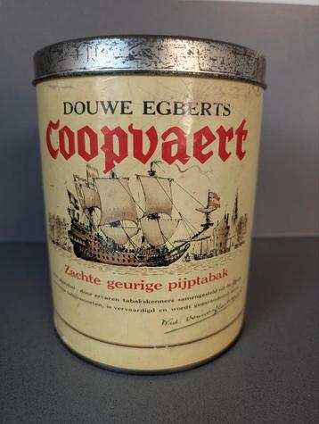 Blik Coopvaert (Douwe Egberts) 250 gram pijptabak beschikbaar voor biedingen