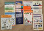 Safetycards , 54 kaarten voor €99, Verzamelen, Luchtvaart en Vliegtuigspotten, Verzenden, Zo goed als nieuw, Overige typen