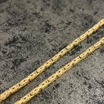 14k gouden koningsketting nieuw Italy 60 cm, Sieraden, Tassen en Uiterlijk, Nieuw, Goud, Ophalen of Verzenden