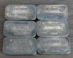 6 baren van 100 gram zilver Schone "Paleizen", Postzegels en Munten, Edelmetalen en Baren, Ophalen of Verzenden, Zilver