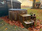 Hottub mer geintegreerde houtkachel, Tuin en Terras, Ophalen, Gebruikt, Trap, Vast