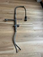Keukenkraan met Sproeikop, Doe-het-zelf en Verbouw, Ophalen of Verzenden, Gebruikt, Chroom, Kraan