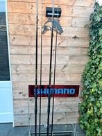 Dam karperhengels 2 x, Watersport en Boten, Hengelsport | Karpervissen, Ophalen, Gebruikt, Werphengel