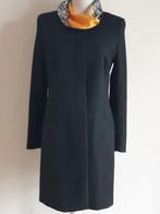 Voor nazomer casual zwarte jas voor business of uitgaan, Verzenden, Nieuw, Maat 36 (S), Zwart