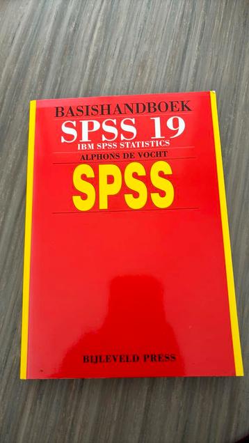 Alphons de Vocht - Basishandboek SPSS 19 beschikbaar voor biedingen