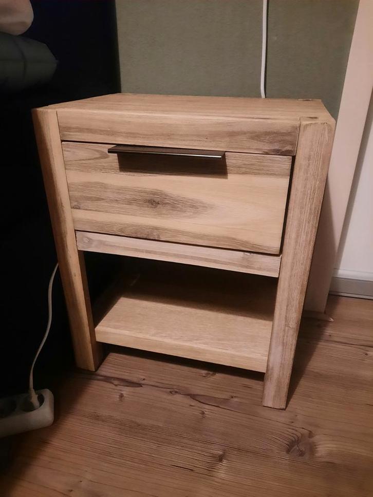 VidaXL Nachtkastje - Zo Goed Als Nieuw!, Huis en Inrichting, Slaapkamer | Nachtkastjes, Zo goed als nieuw, Minder dan 55 cm, Minder dan 45 cm
