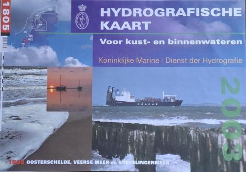 1805 Hydrografische Kaart, Watersport en Boten, Navigatiemiddelen en Scheepselektronica, Zo goed als nieuw, Ophalen of Verzenden