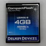 Delkin Pro CompactFlash UDMA 6 4GB 45mb/s 305x, Flex Ltd., Zo goed als nieuw, https://flex.com/contact-us, Nobelstraat 10, 5807 GA Oostrum