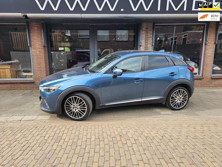 Mazda CX-3 2.0 SkyActiv-G 120 GT-M , leer , camera, 19 inch, Auto's, Mazda, Bedrijf, Te koop, CX-3, ABS, Achteruitrijcamera, Adaptive Cruise Control