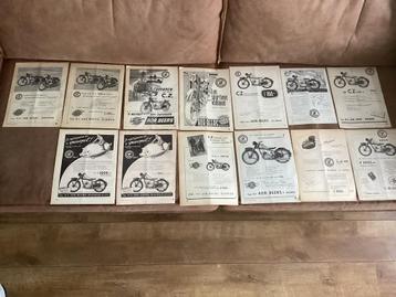 CZ MOTOREN, BEGINJAREN 50, origineel 13 stuks beschikbaar voor biedingen