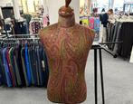 Heren buste zonder poot. Paspop. Stof, Ophalen, Zo goed als nieuw