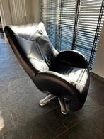 Leolux Bellelaine draaifauteuil, Huis en Inrichting, Fauteuils, Ophalen, Gebruikt, 75 tot 100 cm, Metaal