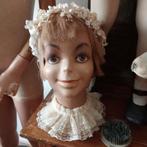 Vintage Mannequin Hoofd, Antiek en Kunst, Ophalen of Verzenden