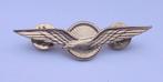 Kleine zilverkleurige Nederlandse vliegerwing, op blouse, Ophalen of Verzenden, Luchtmacht, Nederland, Embleem of Badge
