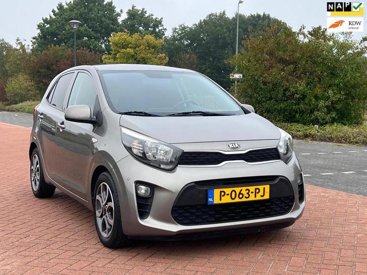Kia Picanto 1.2 CVVT First Edition AUTOMAAAT NAVI CAM !, Auto's, Kia, Bedrijf, Te koop, Picanto, ABS, Airconditioning, Bluetooth