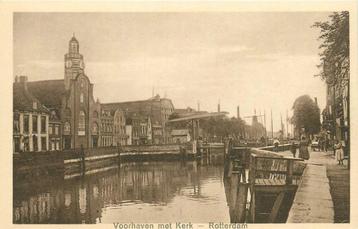 (388-235-033) Rotterdam Voorhaven met Kerk beschikbaar voor biedingen