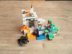lego minecraft 21113 the cave (2014), Ophalen of Verzenden, Gebruikt, Complete set, Lego