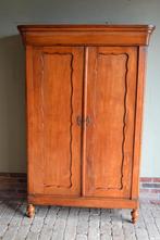 Prachtige antieke eiken houten biedermeier meidenkast., Antiek en Kunst, Ophalen of Verzenden