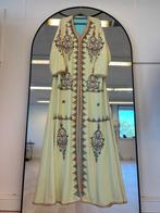 Takshita Caftan - Marokkaanse Jurk, Maat 38/40 (M), Geel, Nieuw, Ophalen of Verzenden