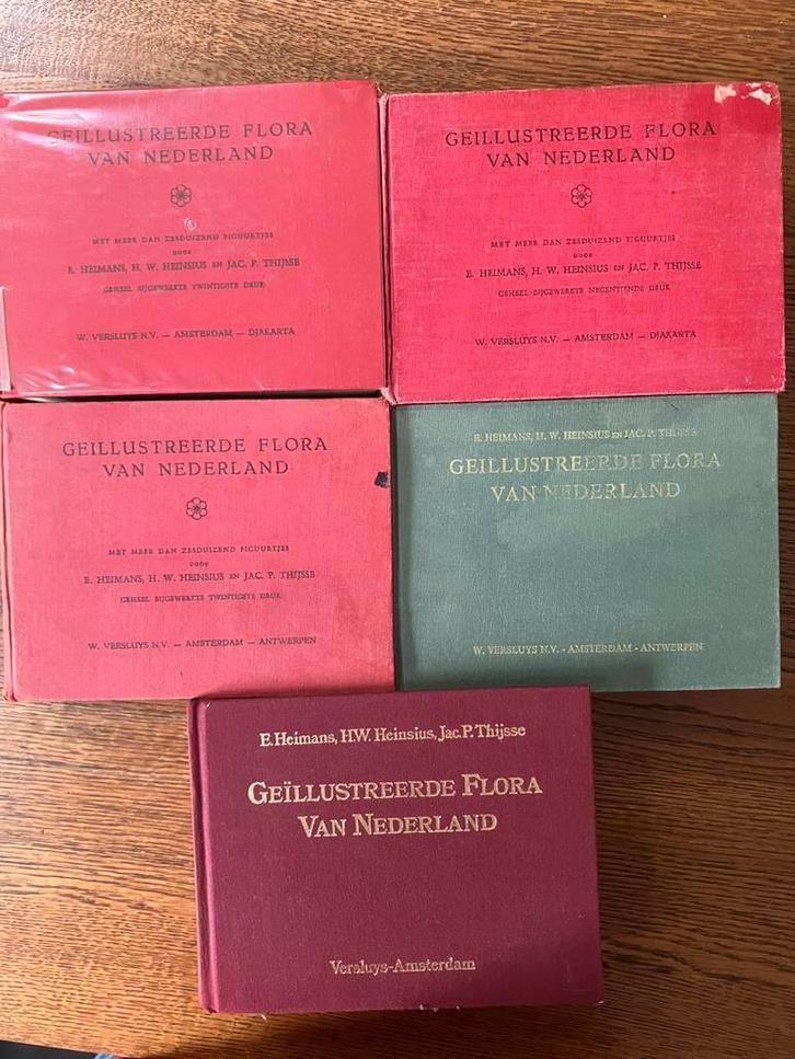 Geillustreerde Flora van Nederland ( ook los te koop), Boeken, Natuur, Gelezen, Bloemen, Planten en Bomen, Ophalen of Verzenden