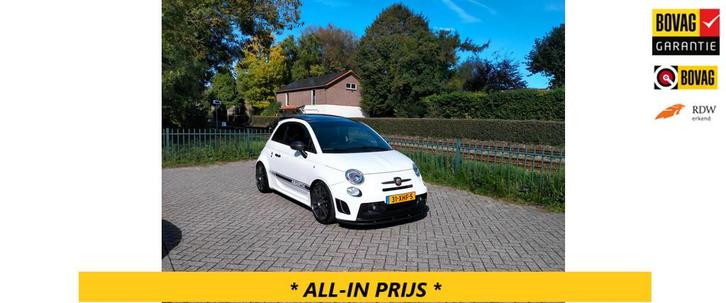 Fiat 500 1.4-16V Abarth 180pk airco navi oz wielen sabelt in, Auto's, Fiat, Bedrijf, Te koop, ABS, Airbags, Airconditioning, Boordcomputer