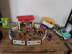Playmobil 70325 paarden boerderij met trailer en auto, Kinderen en Baby's, Ophalen of Verzenden, Zo goed als nieuw