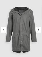 Rains lange jas regenjas long jacket coat grijs parka XXS XS, Ophalen of Verzenden, Zo goed als nieuw, Regenjas, Dames