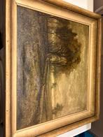 Olie verf schilderij, Antiek en Kunst, Kunst | Schilderijen | Klassiek, Ophalen