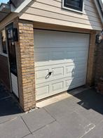 Garage deur elektrisch., Doe-het-zelf en Verbouw, Ophalen, Gebruikt, 200 cm of meer, Wit
