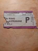 Ticket Feyenoord - Ajax, Tickets en Kaartjes, Sport | Voetbal, November, Eén persoon